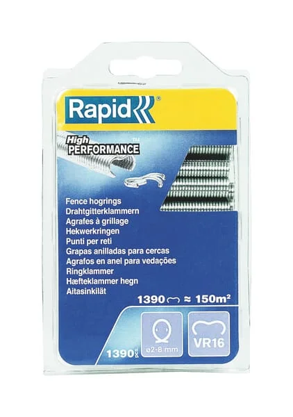 Rapid - 40108799 - Hog Rings, Rapid VR16 Galvanisiert