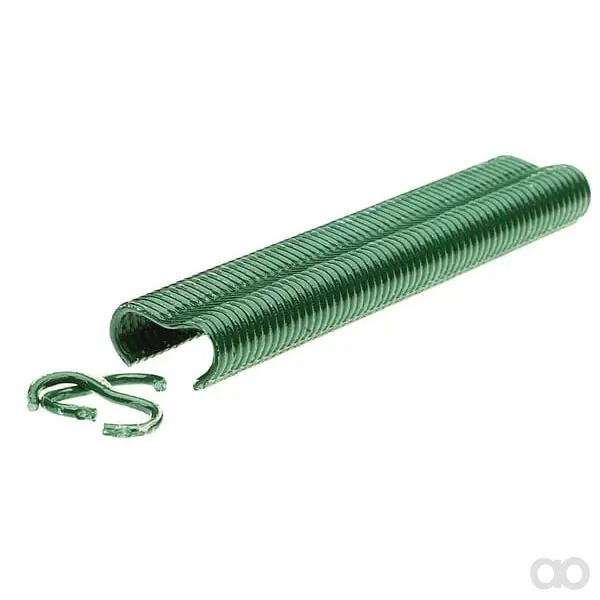 Rapid - 40108802 - Hog Rings, Rapid VR22 Kunststoffbeschichteter Galvanisierter Stahl