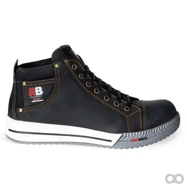 Redbrick - 8B126441 - Gold Schwarz Hoch S3 Groesse 41