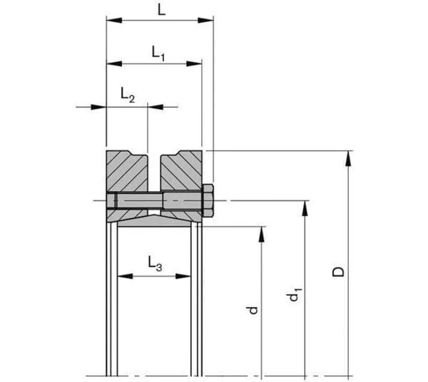 Ringfeder - RFN406124 - Schrumpfscheibe
