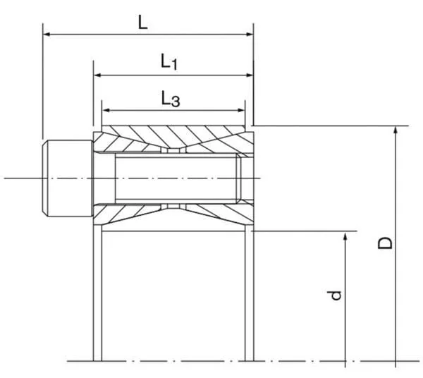 Ringfeder - RFN701250X80 - Klemmverbindung