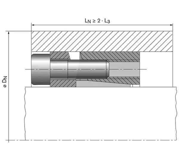 Ringfeder - RFN7013035X60 - Klemmverbindung