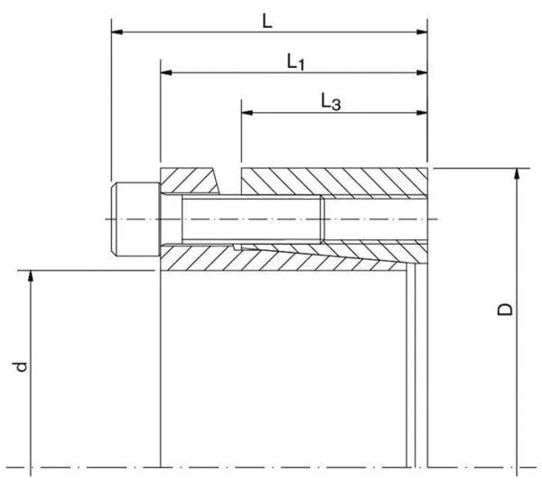 Ringfeder - RFN7013040X65 - Klemmverbindung