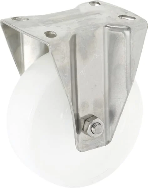 Ro Carr - WH51N125 - Feste Laufrolle, Polyamid-Laufrad: Ø125x40mm, Plattenbefestigung: 105x85mm Belastung: 150kg, Ro-Carr