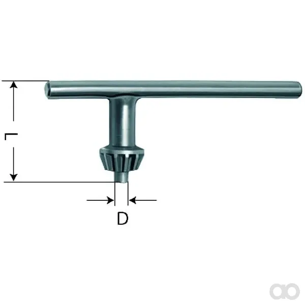 Röhm - 25839ROE - Bohrfutterschluessel S4