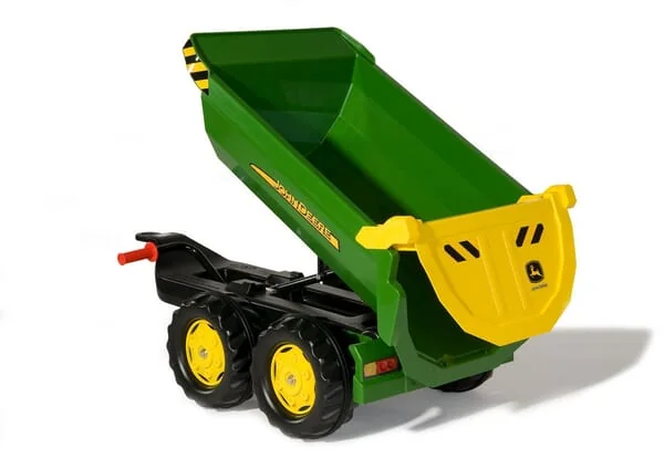 Rolly Toys - R12216 - John Deere Anhänger, Grün-Gelb, Ab 3 Jahren, Rollyhalfpipe