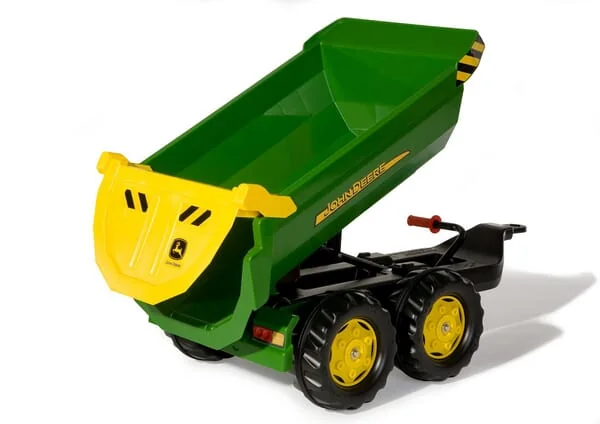 Rolly Toys - R12216 - John Deere Anhänger, Grün-Gelb, Ab 3 Jahren, Rollyhalfpipe