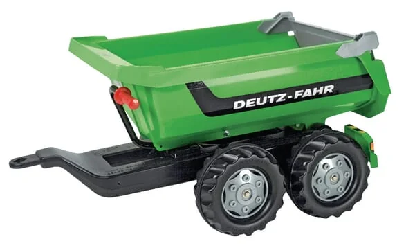 Rolly Toys - R12224 - Deutz Fahr Anhänger, Grün, Ab 3 Jahren, Rollyhalfpipe