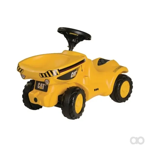 Rolly Toys - R13224 - Schlepper-Anschubtraktor Caterpillar, Ab 1,5 Jahren, Rollyminitrac