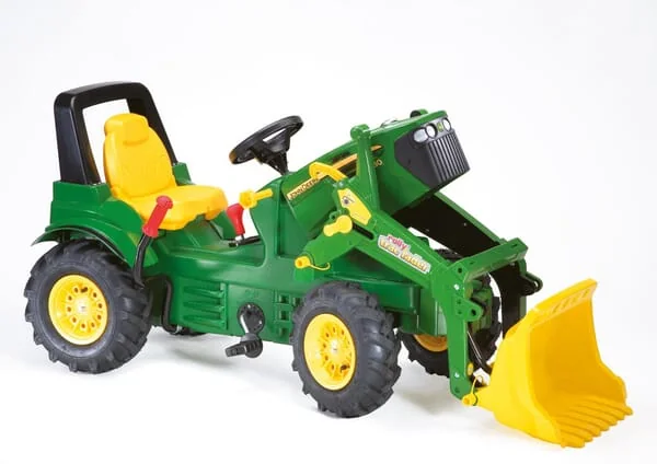 Rolly Toys - R71012 - Pedaltraktor Mit Frontlader John Deere 7930 Mit Bremse Zahnrädern Und Luftreifen Ab 3 Jahren Rollyfarmtrac