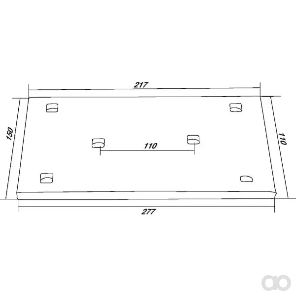 Rumptstad - RS1147815 - Sohlenplatte R. 15mm