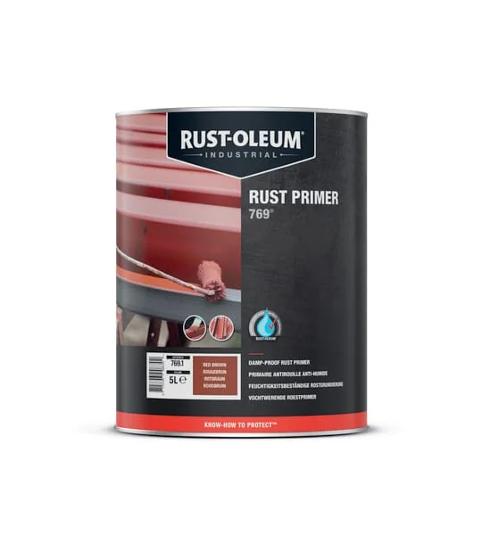 Rust Oleum - SP7691 - Rust Oleum 769® Feuchtigkeitsschutz Rostgrundierung Rot 1l
