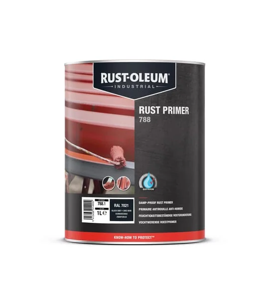 Rust Oleum - SP7881 - Rust Oleum 769® Feuchtigkeitsschutz Rostgrundierung Schwarz/Grau 1l
