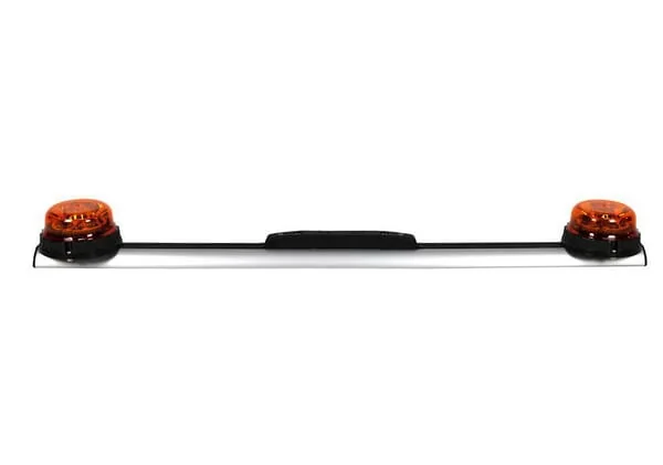 Sacex - 2090L2B110 - Dachträger 110cm Mit 2 LED Pegasus Warnleuchten