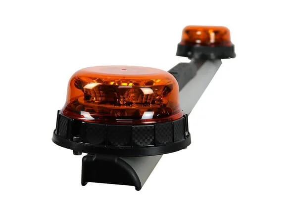 Sacex - 2090L2B110 - Dachträger 110cm Mit 2 LED Pegasus Warnleuchten