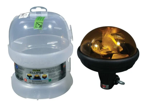 Sacex - AUEF122423 - Rotationsleuchte 21W, 12/24V, Mastmontage, Ellipse