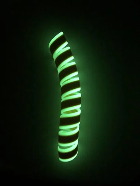 Safeplast - KBV100GLOW - Spiral-Schlauchschutz 110 (99-115mm) Gelb Mit Leuchtkanten