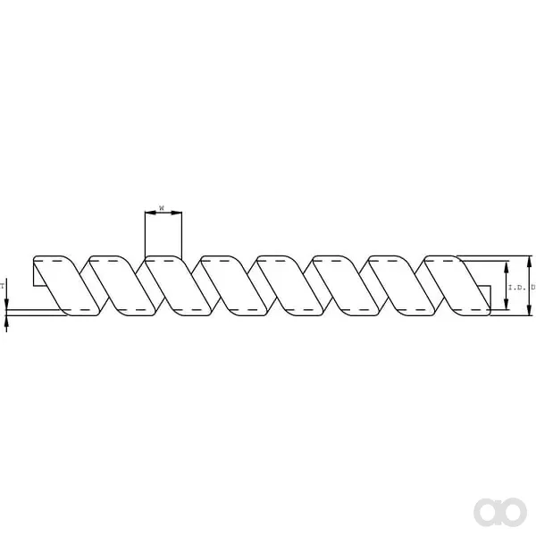 Safeplast - KBV16R - Spiral-Schlauchschutz 16-22mm, Rot