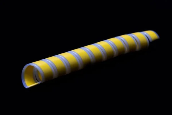 Safeplast - KBV65GLOW - Spiral-Schlauchschutz 75 (66-80mm) / 20m Gelb Mit Leuchtkanten