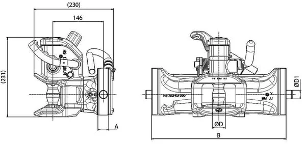 Sauermann - HS17001KU38 - Anhaengerkupplung