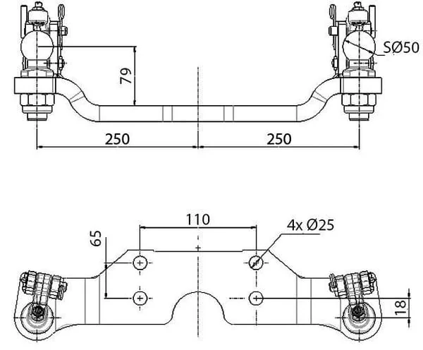 Sauermann - HS6089JDZLB - Zwangslenkung