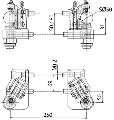 Sauermann - HS7470JDR - Zwangslenkung