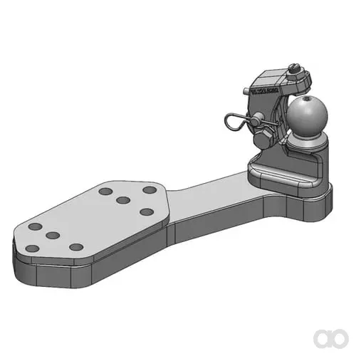 Scharmüller - 00522020A02 - Zwangslenkung K50® R mit Niederhalter für 40-45 mm