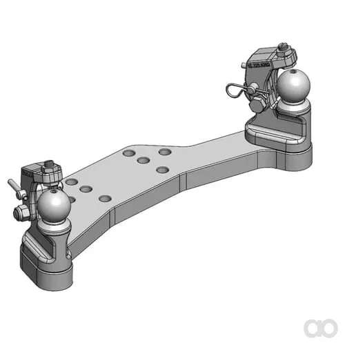 Scharmüller - 00522030A02 - Zwangslenkung K50® R/L mit Niederhalter für 50-55 mm