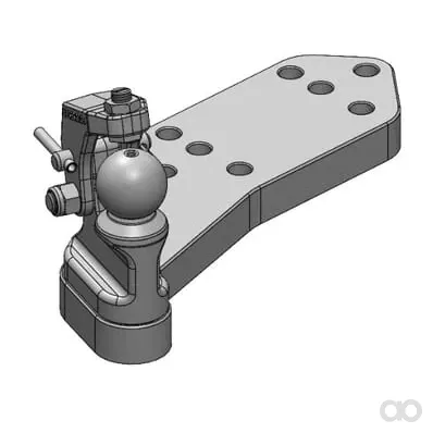 Scharmüller - 00522040A02 - Zwangslenkung K50® L mit Niederhalter für 50-55 mm