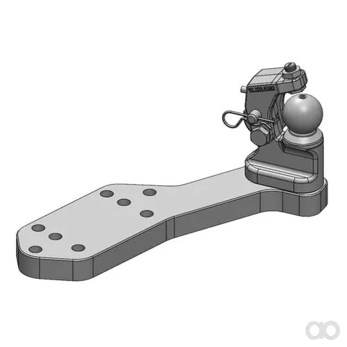 Scharmüller - 00522050A02 - Zwangslenkung K50® R mit Niederhalter für 50-55 mm