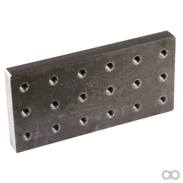 Scharmüller - 00645080 - Aufschweißplatte 110x100 mm 18x M16