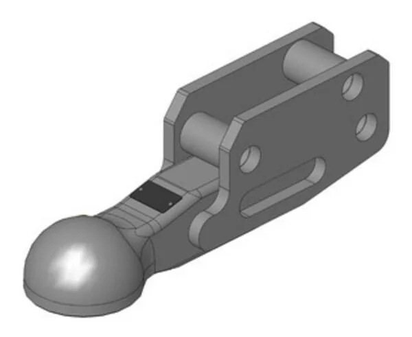 Scharmüller - 00647300A02 - Abschleppoese K80® Krone Titan, XL, XXL Ladewagen für Obenanhaengung