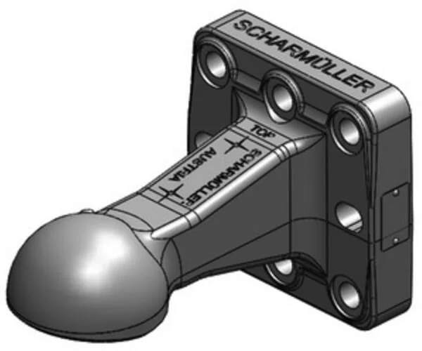 Scharmüller - 006509010A02 - Abschleppoese K80 mit vertikalem Flansch