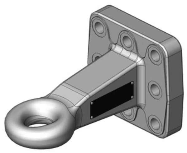 Scharmüller - 00653400A02 - Abschleppoese Mit Flansch 50 Mm