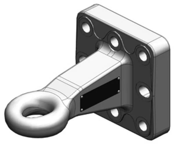 Scharmüller - 00654410A02 - Abschleppoese Mit Flansch 50 Mm