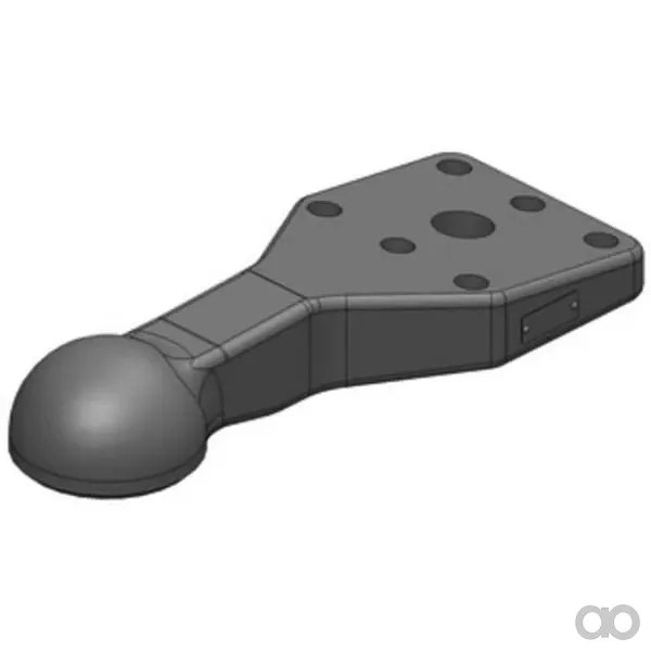 Scharmüller - 00655900A02 - Zugoesenkugel, Horizontal Geflanscht