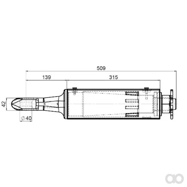 Scharmüller - 006632510A02 - Abschleppkugel Mit Lager, 40mm