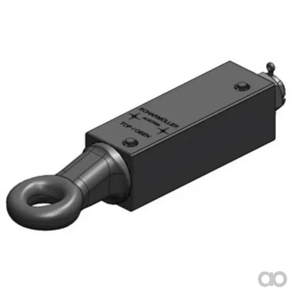 Scharmüller - 006634510A02 - Abschleppoese Mit Lager, 50mm