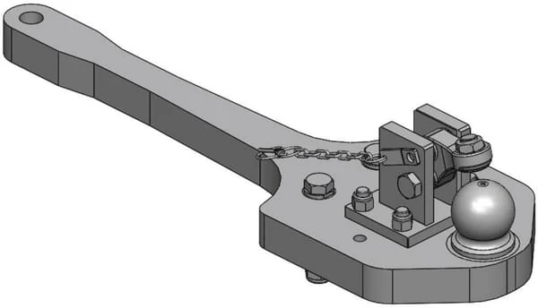 Scharmüller - 0096031210A11 - Tragplatte 80 mm