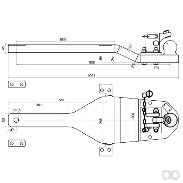 Scharmüller - 009603850A17 - Tragplatte K80