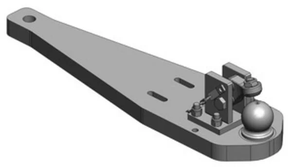 Scharmüller - 009605972A02 - Schwerlast Zugstange K80® Case Puma 165-230 / NH-T7000 / Steyr CVT 6165-6230