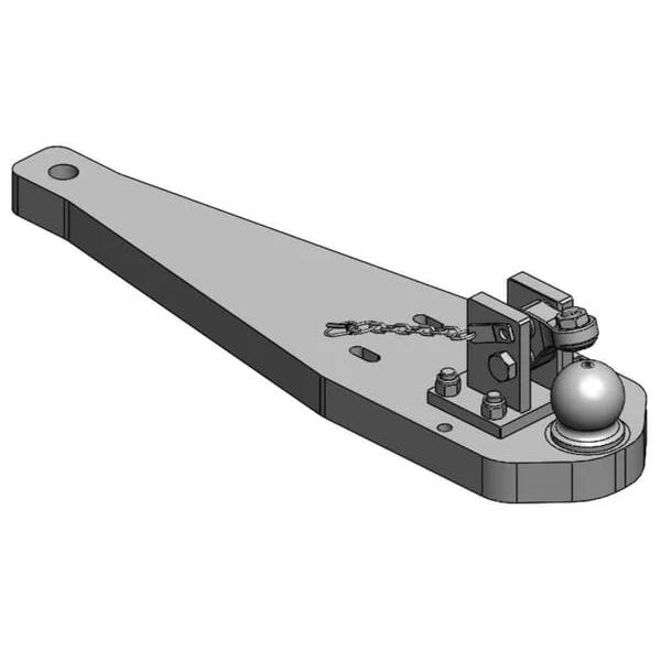 Scharmüller - 009605974A02 - Schwerlast Zugvorrichtung K80® Case Puma 185-240 / Steyr CVT 6185-6240 / NH-T7.270