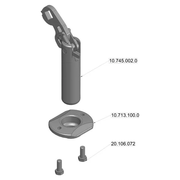 Scharmüller - 02480012 - Kupplungsstift A10 Ab 10/09 Scharmüller
