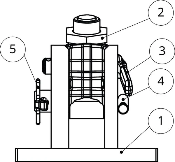 Scharmüller - 02481349A11 - Verriegelung Komplett K80 Schwerlast