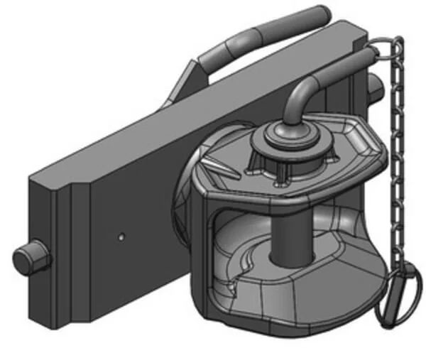Scharmüller - 03335501A11 - Anhaengerkupplung 335 mm