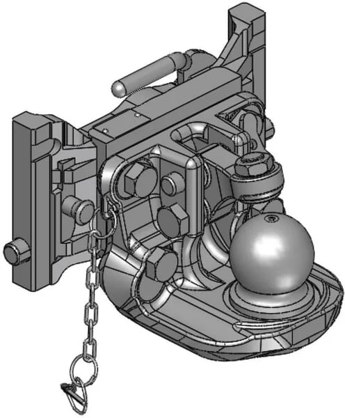 Scharmüller - 056311420A11 - Kugelkopfkupplung 80mm 311mm