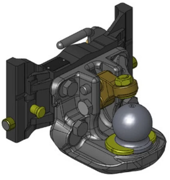 Scharmüller - 05633042A11 - Kugelkupplungskopf Kugel 80mm 330mm