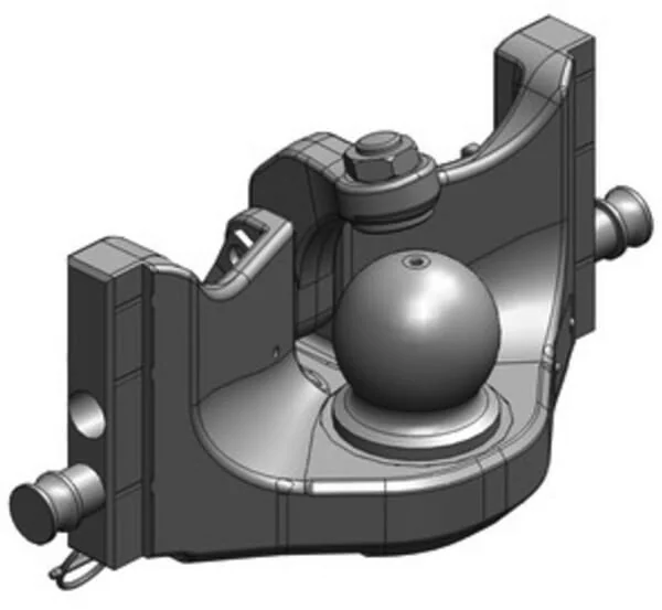 Scharmüller - 05633045A02 - Kugelkupplungskopf 80mm 329mm