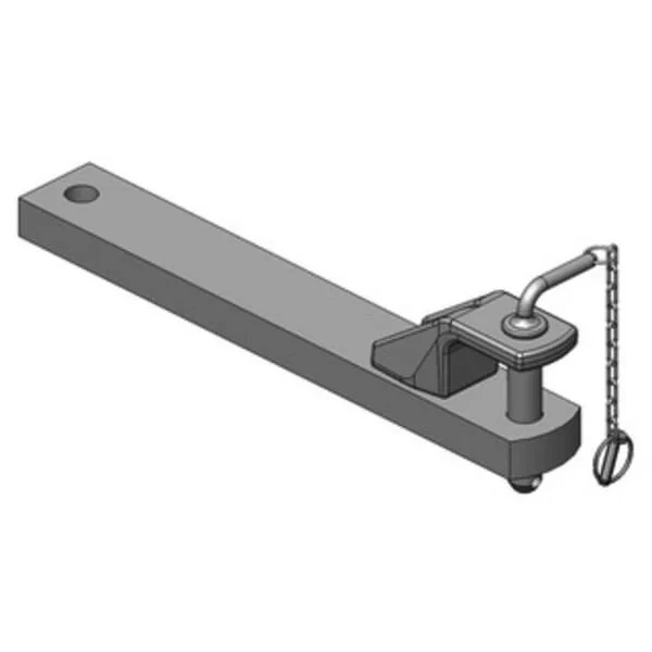 Scharmüller - 108206100A16 - Zugstange 90x40 L640mm Kat. 2 Diameter 31,5mm