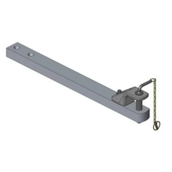 Scharmüller - 108209840A34 - Deichsel 90x50 L905 mm Kat. 2 Diameter 31,5 mm ISO 6489-3
